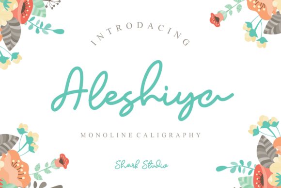 Aleshiya: A Handwritten Font for Makers