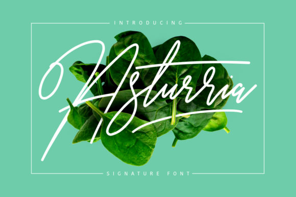 Asturria: A Fresh Script Font for Web Design