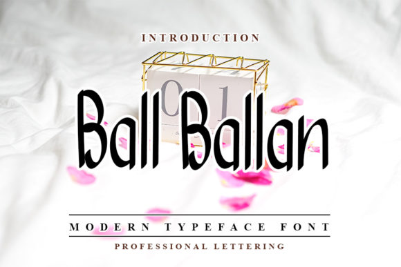 Ball Ballan: The Handwritten Font for Crafters