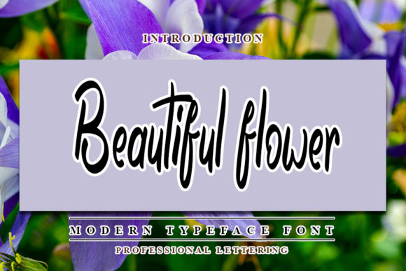 Beautiful Flower Font: Elevate Your Brand