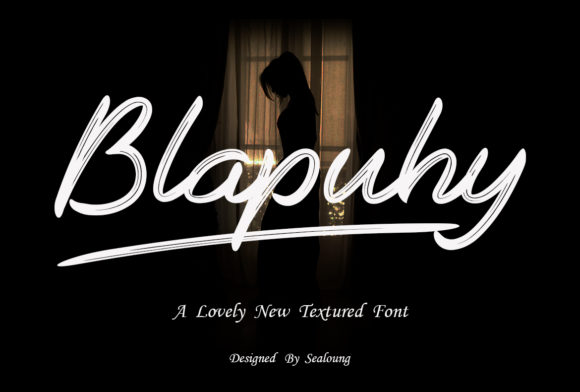 Blapuhy: A Handwritten Font for Clear Campaigns
