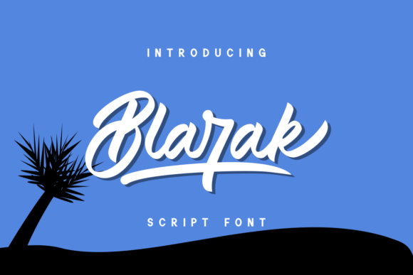Blarak: A Handwritten Font for Makers