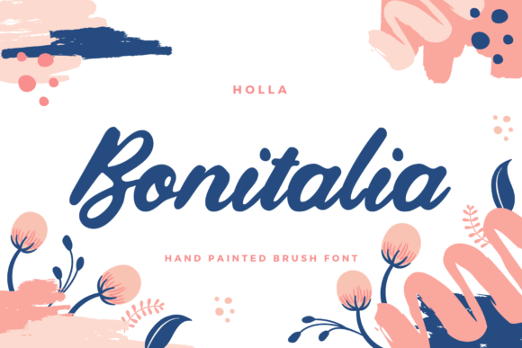 Bonitalia: A Bold Script Font for Editorial Design