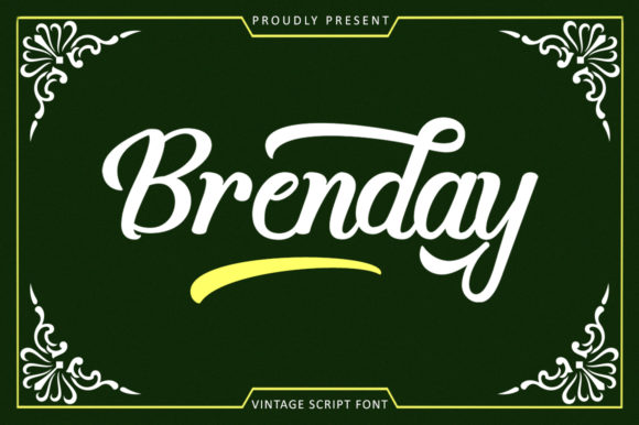 Brenday: The Handwritten Font for Strong Brand Identity