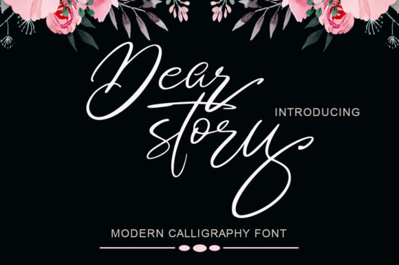 Dear Story: A Handwritten Font for Makers