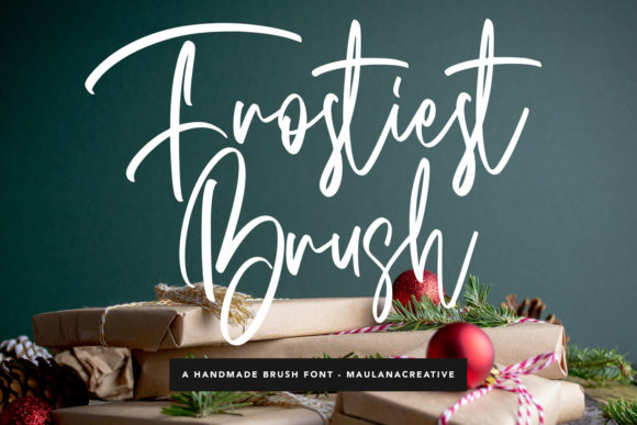 Frostiest Brush: A Handwritten Font for Modern Web Design
