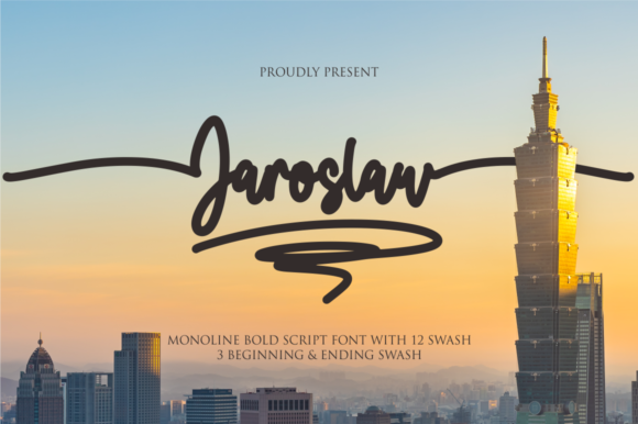Jaroslaw: A Handwritten Font for Warm Branding