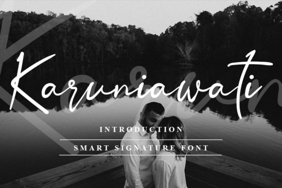 Karuniawati: A Script Font for Digital Elegance