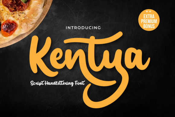 Kentya: A Handwritten Font for Editorial Design