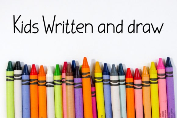 Kids Written: A Neat Handwritten Font for Branding