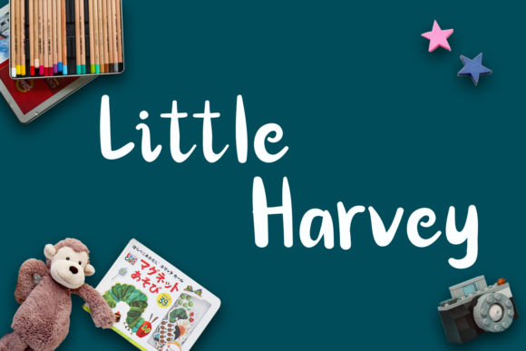 Little Harvey: A Playful Handwritten Font for Web Design