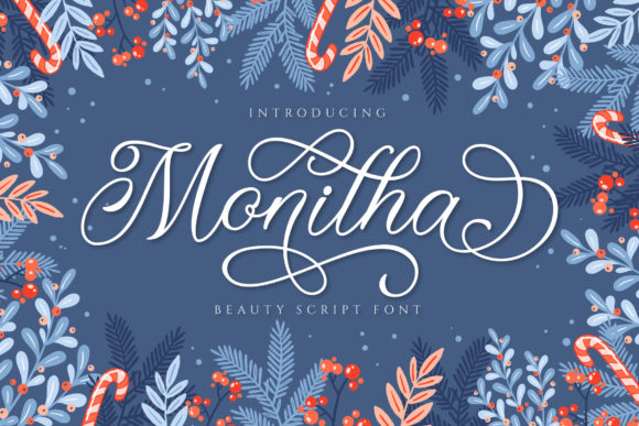 Monitha: A Handwritten Font for Branding