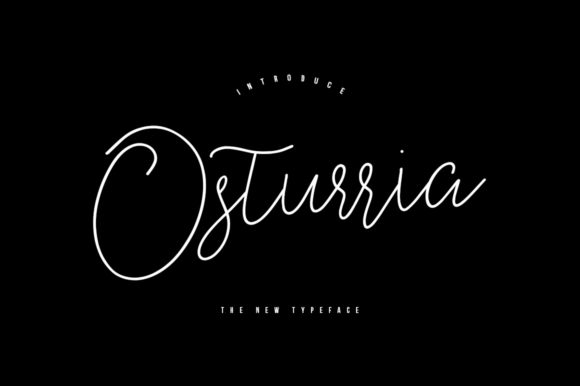 Osturria: A Charming Script Font for Web Design