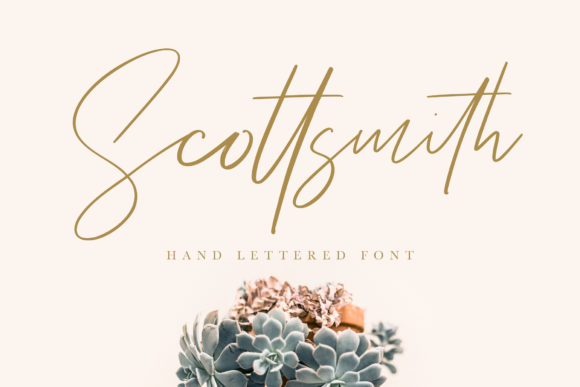 Scottsmith Typeface: Elevating Brand Identity with Elegance