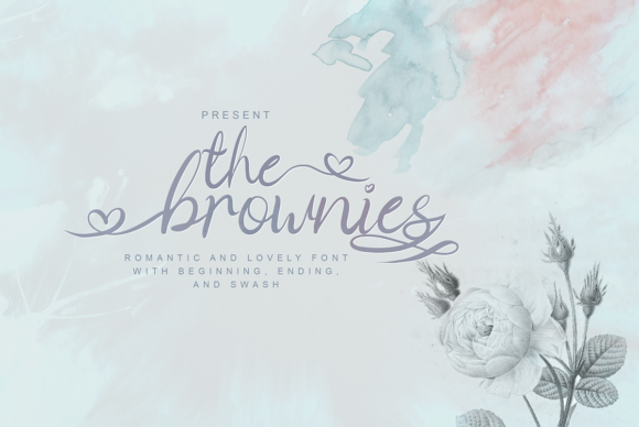 The Brownies Font for Small Business Branding