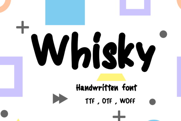 Whisky Font Review: A Chunky Handwritten Typeface for Bold Brands